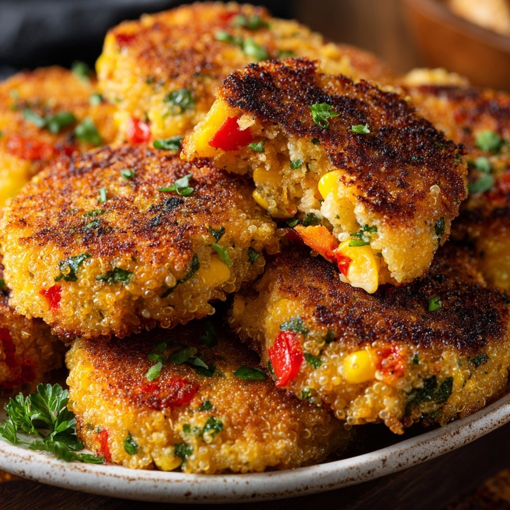Baked Veggie Quinoa Patties