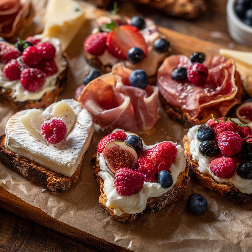 Valentines Day Charcuterie Board