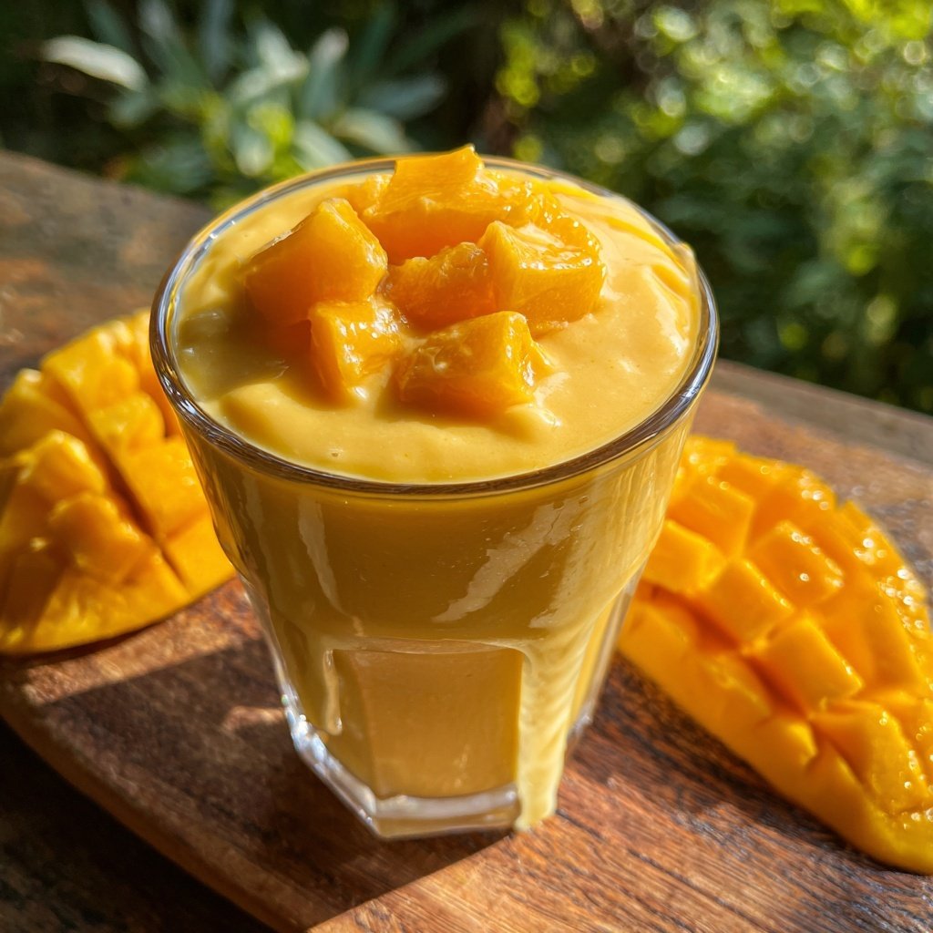 Easy Smoothie With Mango