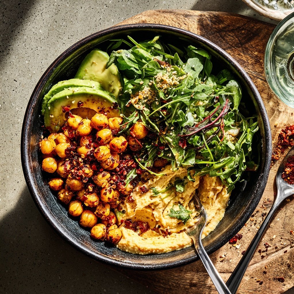 Spicy Chickpea Buddha Bowl